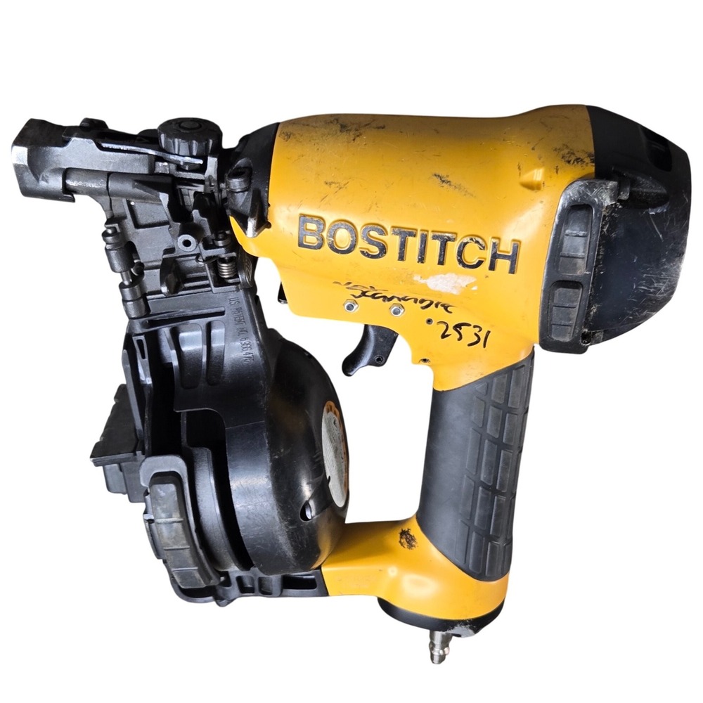 Bostitch RN46-1 Heavy Duty Coil Roofing Nailer Pneumatic Air Tool Tested